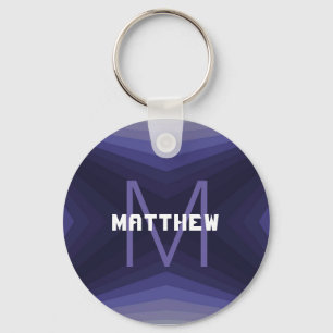 Personalizable Keychain - Purple HAMbWG