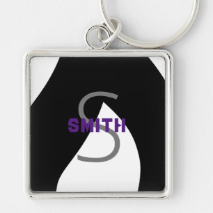 Personalizable Keychain - Silver HAMbWG
