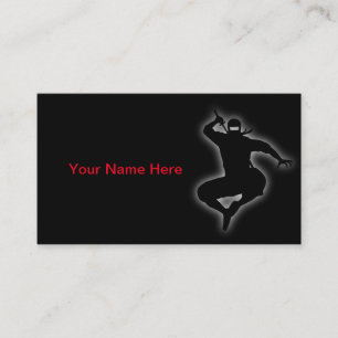 Personalizable Ninja Business Card