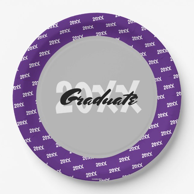 Personalizable Paper Plate - HAMbyWG (Front)