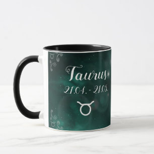personalizable sign Stier Horoscope Mug
