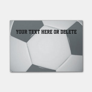 Personalizable Soccer Football Notes