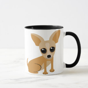 Personalizable Tan Chihuahua Mug