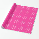 Personalizable wrapping paper for women<br><div class="desc">Personalizable wrapping paper for women. Cute personalized note idea for celebrations like Birthday and Mother's Day. Customizable background colours and custom note.</div>