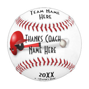 Personalization BASEBALL BALL for Coaches/Players
