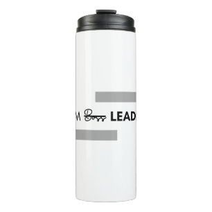 Personalization iam leader not boos thumbler thermal tumbler