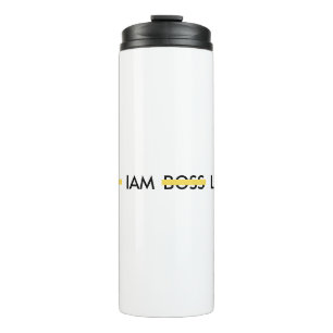 Personalization iam leader not boos thumbler thermal tumbler