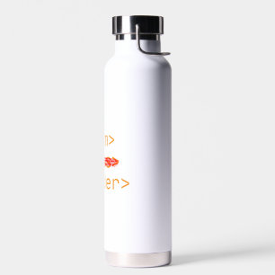Personalization iam leader not boos water bottle