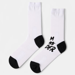 Personalization premium sock iam leader not boos