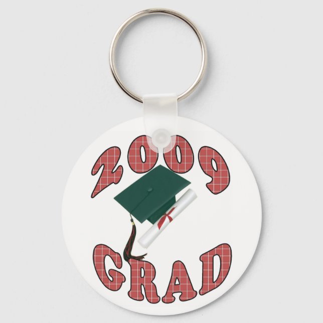 PERSONALIZE 2009 GRADUATION KEYCHAIN (Front)