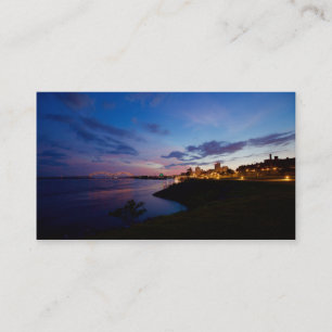 Personalize-2 Sided-Memphis Tennessee Skyline Business Card