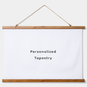 Personalize 36" x 26" hanging tapestry