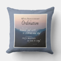 Personalize 40th Anniversary Ordination Congrats