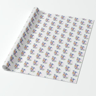 Personalize, 45th Anniversary Nun Religious Life Wrapping Paper
