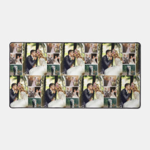 Personalize 4 Custom Photo Collage Desk Mat