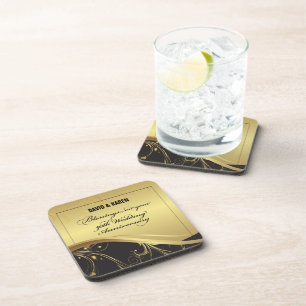 Personalize, 50th Wedding Anniversary Religious Coaster