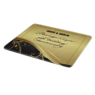 Personalize, 50th Wedding Anniversary Religious Cutting Board