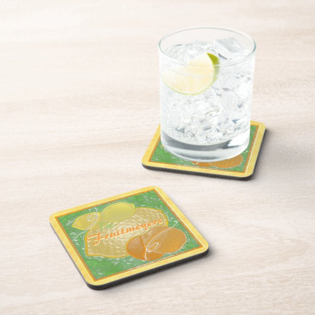 Personalize a 3DFruit Coaster (Right Side)