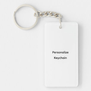 Personalize Acrylic Keychain