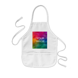 Personalize Add Your Name Photo Image Text Here Kids Apron