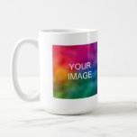 Personalize Add Your Own Photos Images Text Logo Coffee Mug<br><div class="desc">Personalize Add Your Own Photos Images Text Logo Name Elegant Trendy Template Classic Coffee Mug.</div>