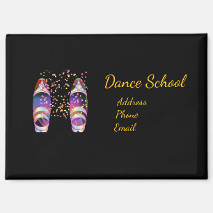 Personalize Advertise Dance School Magnet
