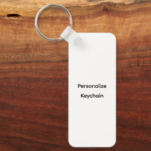Personalize Aluminum Keychain