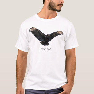 Personalize American black vulture photography  T-Shirt