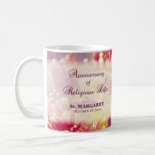 Personalize, Anniversary Religious Life, Nun Coffee Mug