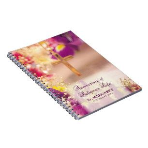 Personalize, Anniversary Religious Life, Nun Notebook