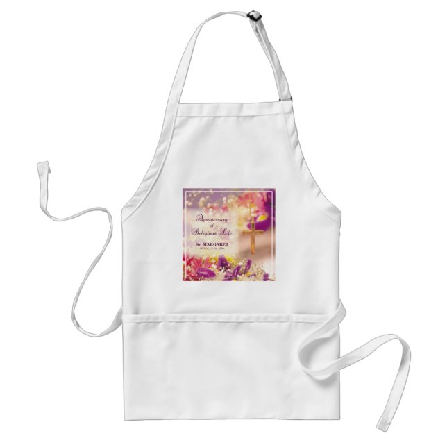 Personalize, Anniversary Religious Life, Nun Standard Apron (Front)