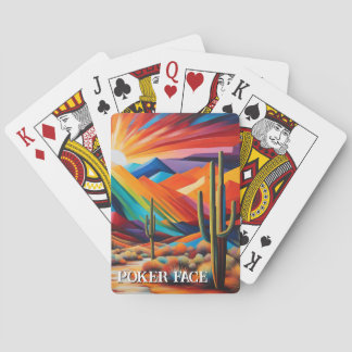 Personalize AZ Theme Poker Cards