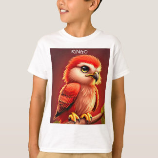 Personalize Baby Red Hawk T-Shirt