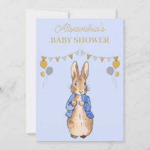 Personalize Baby Shower Peter the rabbit Invitation