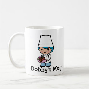 Personalize Baker / Chef with Chocolate Cake Coffee Mug