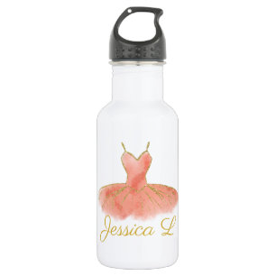 Personalize ballet dance water bottle