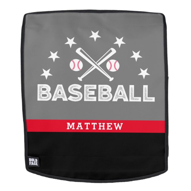 Personalize Baseball Backpack (Removable Face)