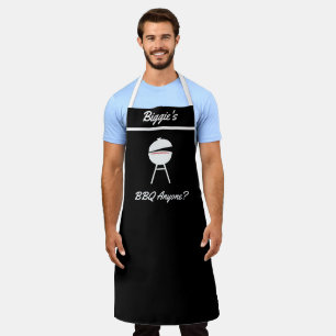 Personalize BBQ Anyone Grill Chef Apron