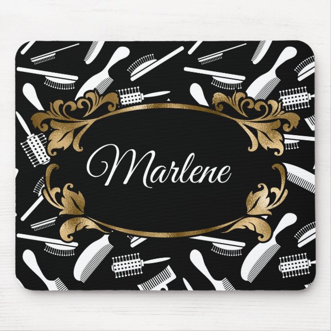 Personalize Beautician Mousepad (Front)