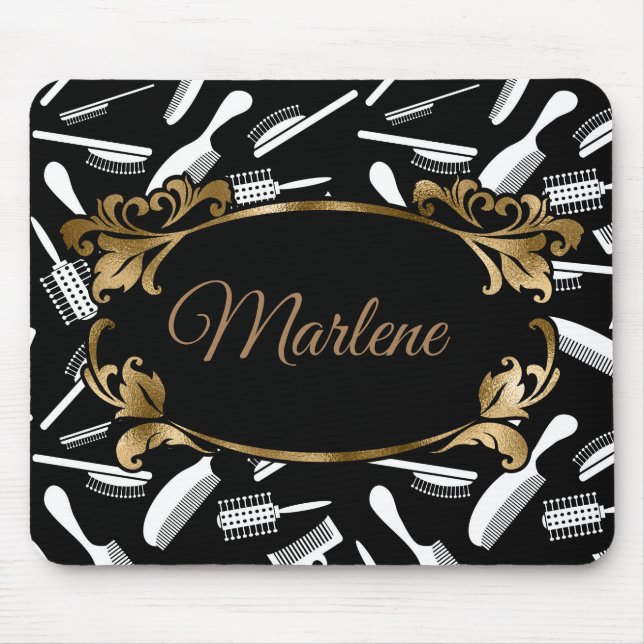 Personalize Beautician Mousepad (Front)