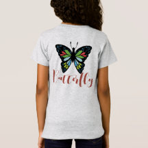 Personalize Beautiful Butterfly and Colourful Wing