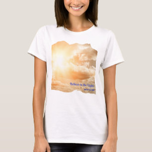 Personalize Believe in the Light T-Shirt