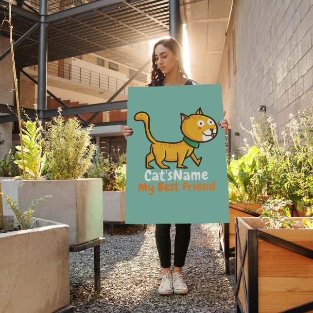 Personalize Best Friend Cat  Poster (Creator Uploaded)