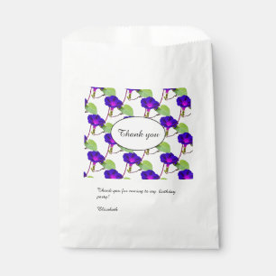 Personalize: Birthday Morning Glory Thank You Favour Bag
