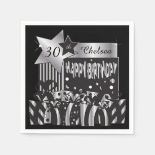 Personalize Birthday Party Napkins