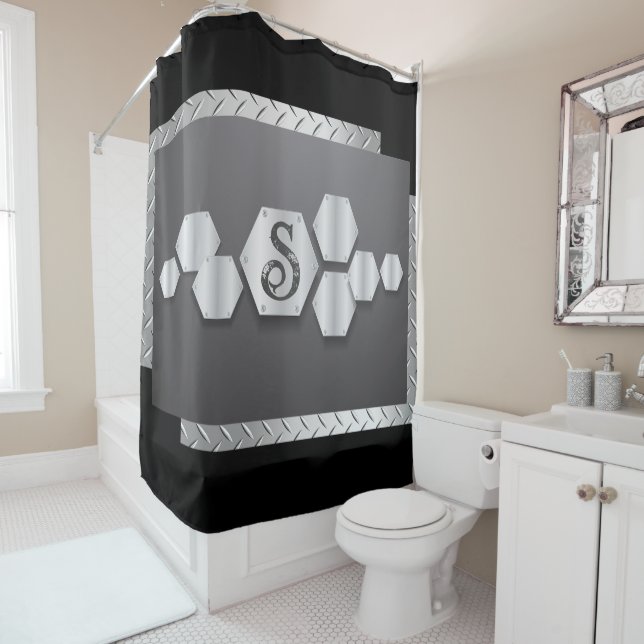 Personalize Black and Silver Metal (In Situ)