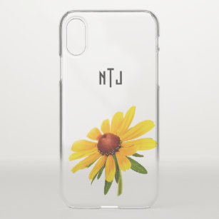 Personalize: Black-Eyed Susan Photography iPhone X Case