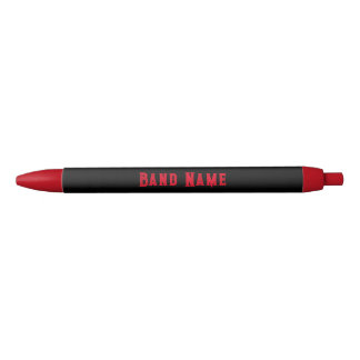 Personalize black ink pen