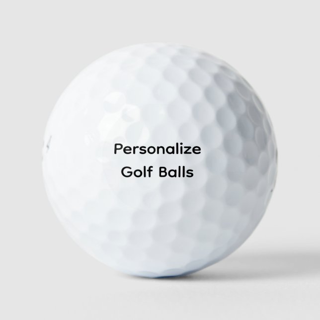 Personalize Bridgestone e6 Golf Ball (Front)