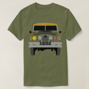 PERSONALIZE BRITISH ARMY VETERAN LAND-ROVER T-Shirt